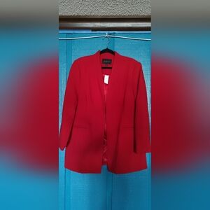 Banana Republic 18 Red Womens Dress Jacket. New